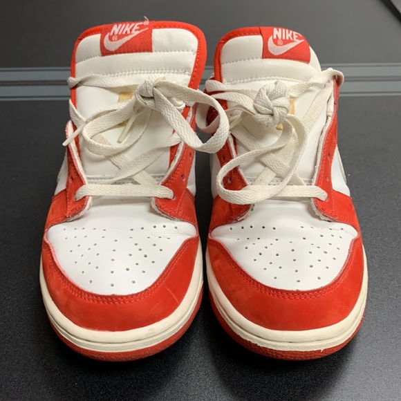 Dunk womens sz 10 mens sz 8 OG orange box dunks 🔥🤯🔥 - Picture 2 of 7